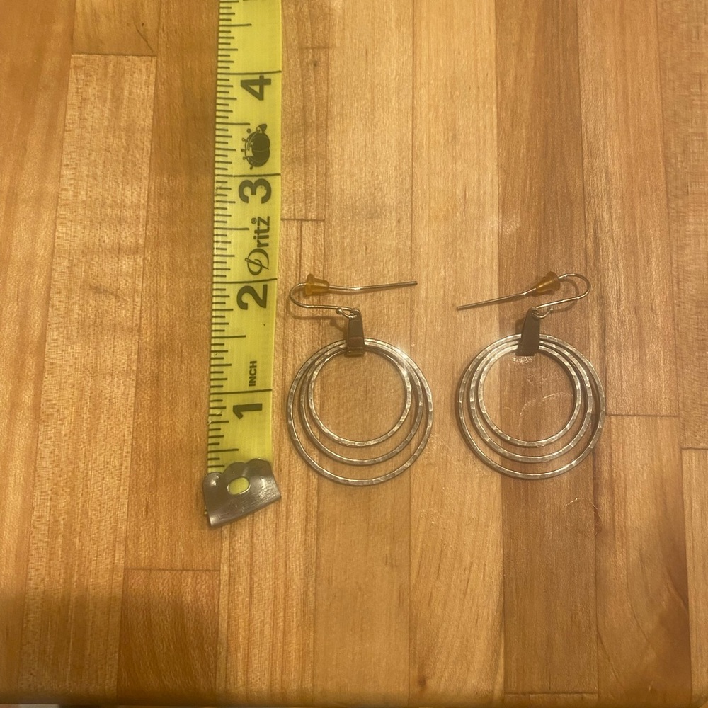 James Avery Multi hoop sterling silver earrings